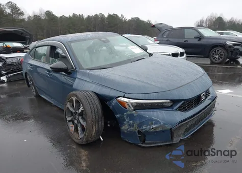 2025 Honda Civic Hybrid Sport/Sport Touring z USA, uszkodzony, nr VIN 2HGFE4F81SH354724